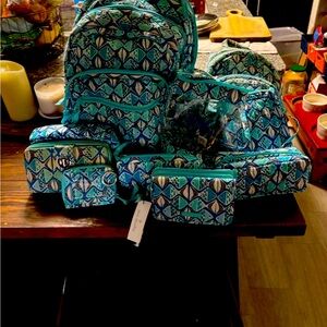 COPY - Vera Bradley turtle collection. Small backpack and accessories.